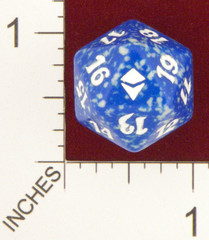 Magic Spindown Die - Zendikar Blue