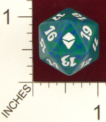 Magic Spindown Die - Zendikar Green