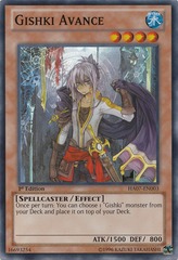 Gishki Avance - HA07-EN003 - Super Rare - Unlimited Edition