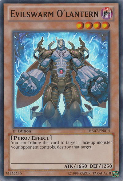 Evilswarm Olantern - HA07-EN014 - Super Rare - Unlimited Edition