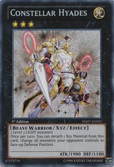 Constellar Hyades - HA07-EN021 - Secret Rare - Unlimited Edition