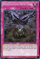 Infestation Infection - HA07-EN030 - Secret Rare - Unlimited Edition