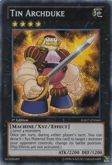 Tin Archduke - HA07-EN060 - Secret Rare - Unlimited Edition