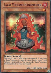 Laval Volcano Handmaiden - HA06-EN002 - Super Rare - Unlimited Edition