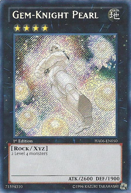 Gem-Knight Pearl - HA06-EN050 - Secret Rare - Unlimited Edition
