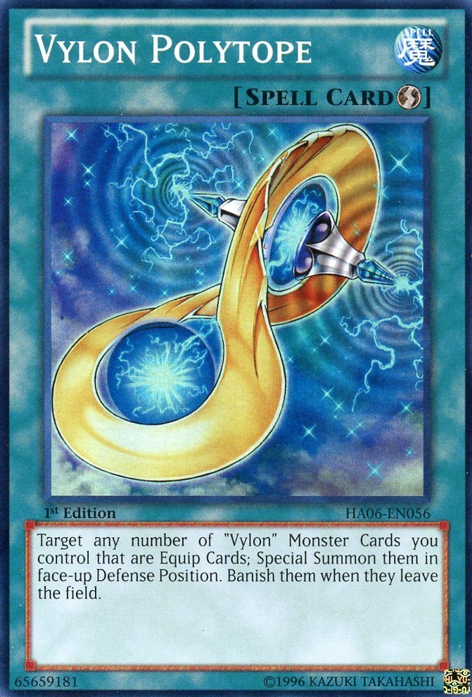 Vylon Polytope - HA06-EN056 - Super Rare - Unlimited Edition