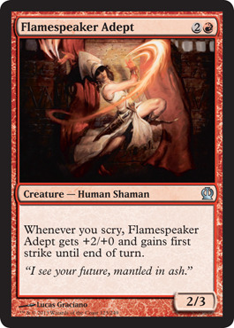 Flamespeaker Adept - Foil