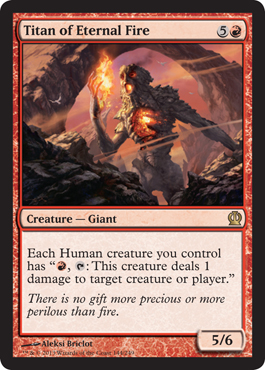 Titan of Eternal Fire - Foil