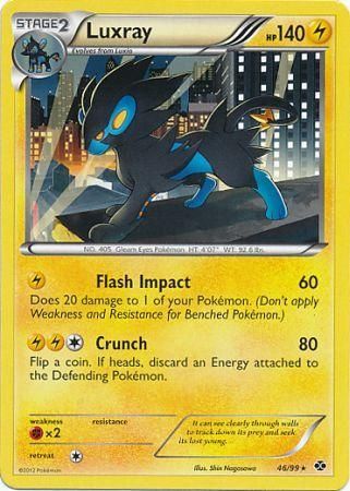 Luxray - 46/99 - Rare Theme Deck Exclusive