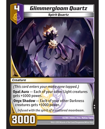Glimmergloom Quartz