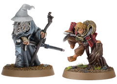 Gandalf the Grey and Bilbo Baggins