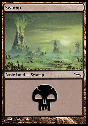 Swamp (296) - Foil