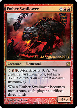 Ember Swallower - Foil - Prerelease Promo