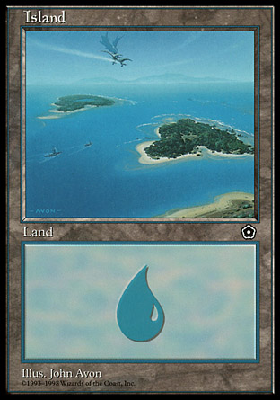 Island (Dragon in sky)