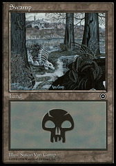 Swamp (Skeleton in mud)