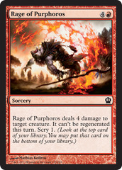 Rage of Purphoros - Foil