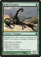 Sedge Scorpion - Foil