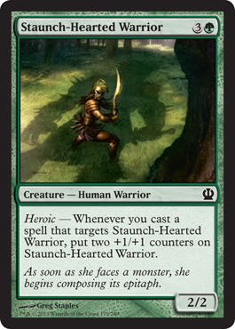 Staunch-Hearted Warrior - Foil