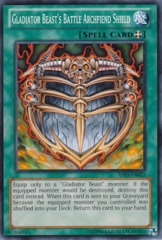 Gladiator Beast's Battle Archfiend Shield - AP03-EN022 - Common - Unlimited Edition