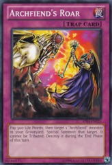 Archfiend's Roar - AP03-EN025 - Common - Unlimited Edition