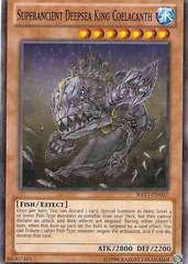 Superancient Deepsea King Coelacanth - BATT-EN007 - Starfoil Rare - Unlimited Edition