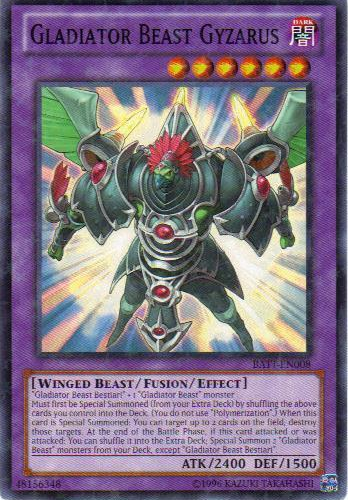 Gladiator Beast Gyzarus - BATT-EN008 - Starfoil Rare - Unlimited Edition