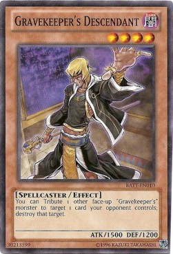Gravekeepers Descendant - BATT-EN010 - Starfoil Rare - Unlimited Edition