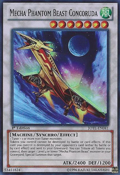 Mecha Phantom Beast Concoruda - JOTL-EN041 - Super Rare - edition illimitee // Judgment of the Light - JOTL