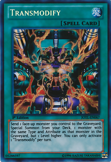 Transmodify - JOTL-EN067 - Secret Rare - Unlimited Edition