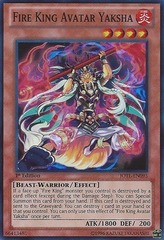 Fire King Avatar Yaksha - JOTL-EN095 - Super Rare - Unlimited Edition