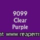 999 9099 Clear Purple