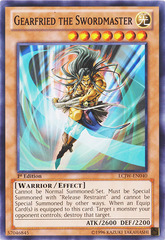 Gearfried the Swordmaster - LCJW-EN040 - Common - 1st Edition