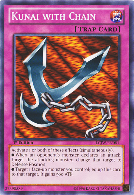 Kunai avec chaine - LCJW-EN081 - Commun - 1ere edition // Legendary Collection 4: Joeys World
