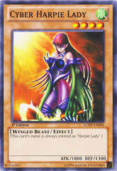 Cyber Harpie Lady - LCJW-EN096 - Common - 1st Edition