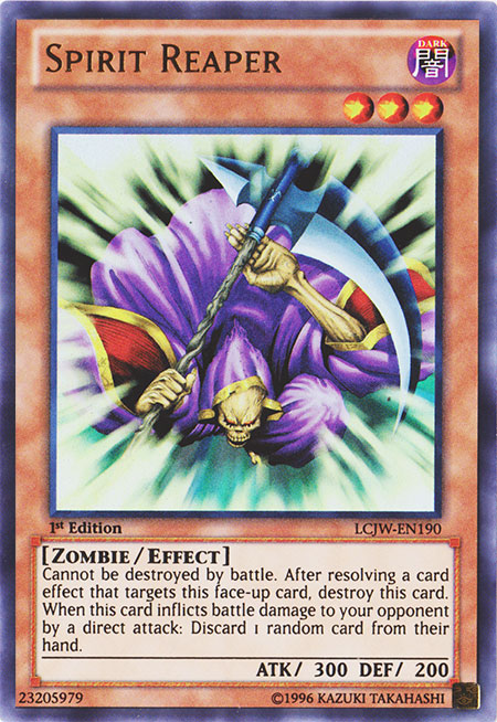 Spirit Reaper - LCJW-EN190 - Ultra Rare - 1st Edition Spirit Reaper - LCJW-EN190 - Ultra Rare - 1st Edition