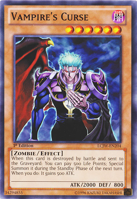 Vampires Curse - LCJW-EN204 - Common - 1st Edition