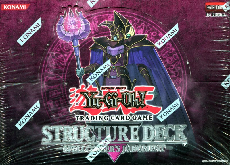 Spellcasters Judgment 1st Edition Structure Deck Box