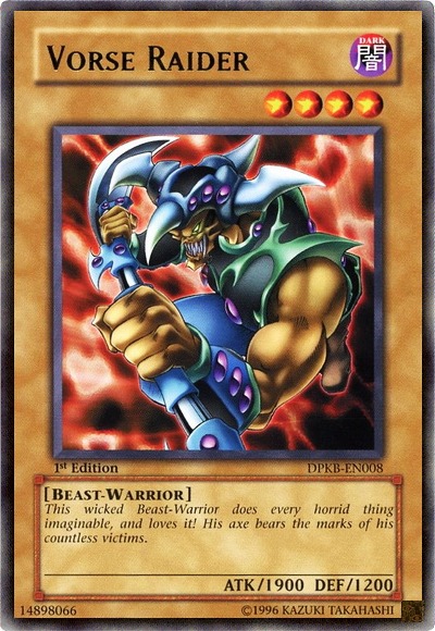 YGO-1x-Near Mint-Vorse Raider - DPKB-EN008 - Rare - Unlimited