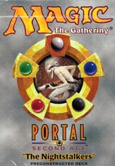 Portal Second Age The Nightstalkers Precon Theme Deck