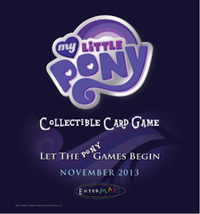 My Little Pony Collectible Card Game Twilight Sparkle & Applejack Theme Deck