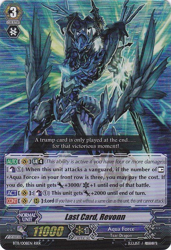 Last Card, Revonn - BT11/008EN - RRR Last Card, Revonn - BT11/008EN - RRR