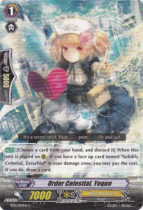 Order Celestial, Yeqon - BT11/047EN - C