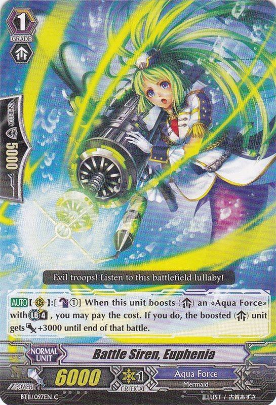 Battle Siren Euphenia - BT11/097EN - C Battle Siren Euphenia - BT11/097EN - C