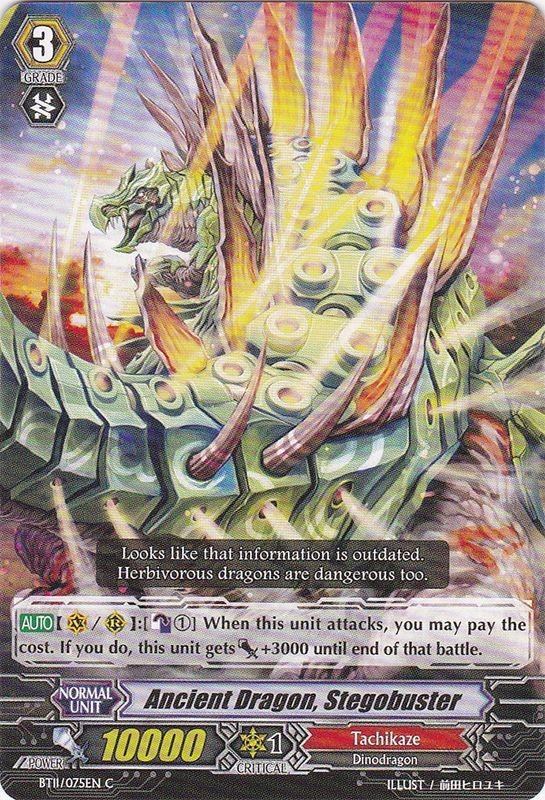 Ancient Dragon, Stegobuster - BT11/075EN - C