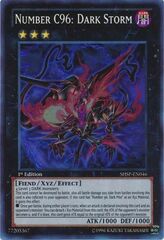 Number C96: Dark Storm - SHSP-EN046 - Super Rare - 1st Edition