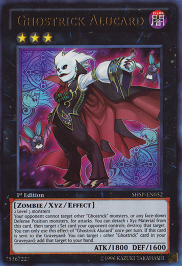 Ghostrick Alucard - SHSP-EN052 - Ultra Rare - 1st Edition