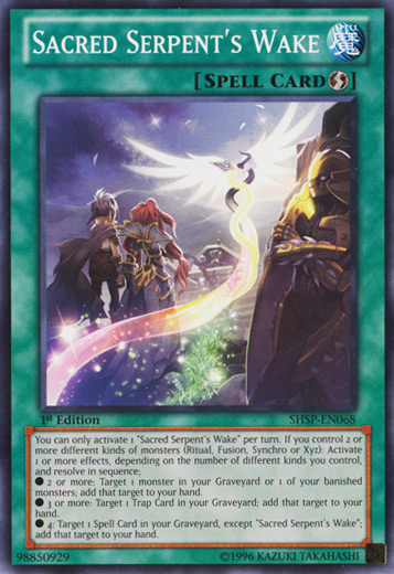 Sacred Serpents Wake - SHSP-EN068 - Common - 1st Edition