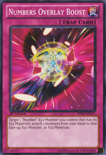 Numbers Overlay Boost - SHSP-EN071 - Common - 1st Edition