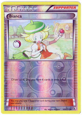 Bianca - 109/113 - Uncommon - Reverse Holo