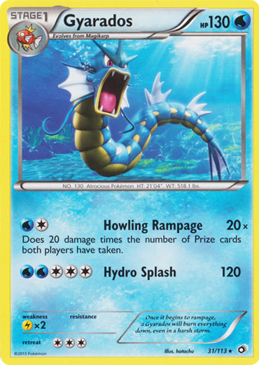 Gyarados - 31/113 - Rare